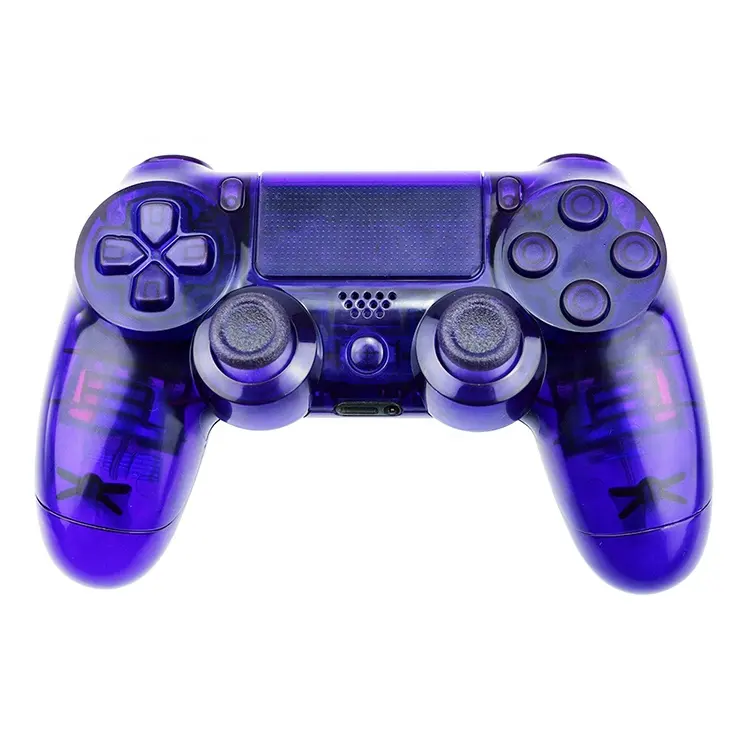 Transparent Controller Clear Housing Shell CaseためPS4 PlayStation 4