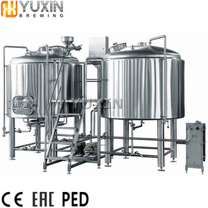 Micro Brewery 1000 2000 Lít Hơi Nước Nóng Thương Mại Bia Thiết Bị Sản Xuất Bia - Product Image 2