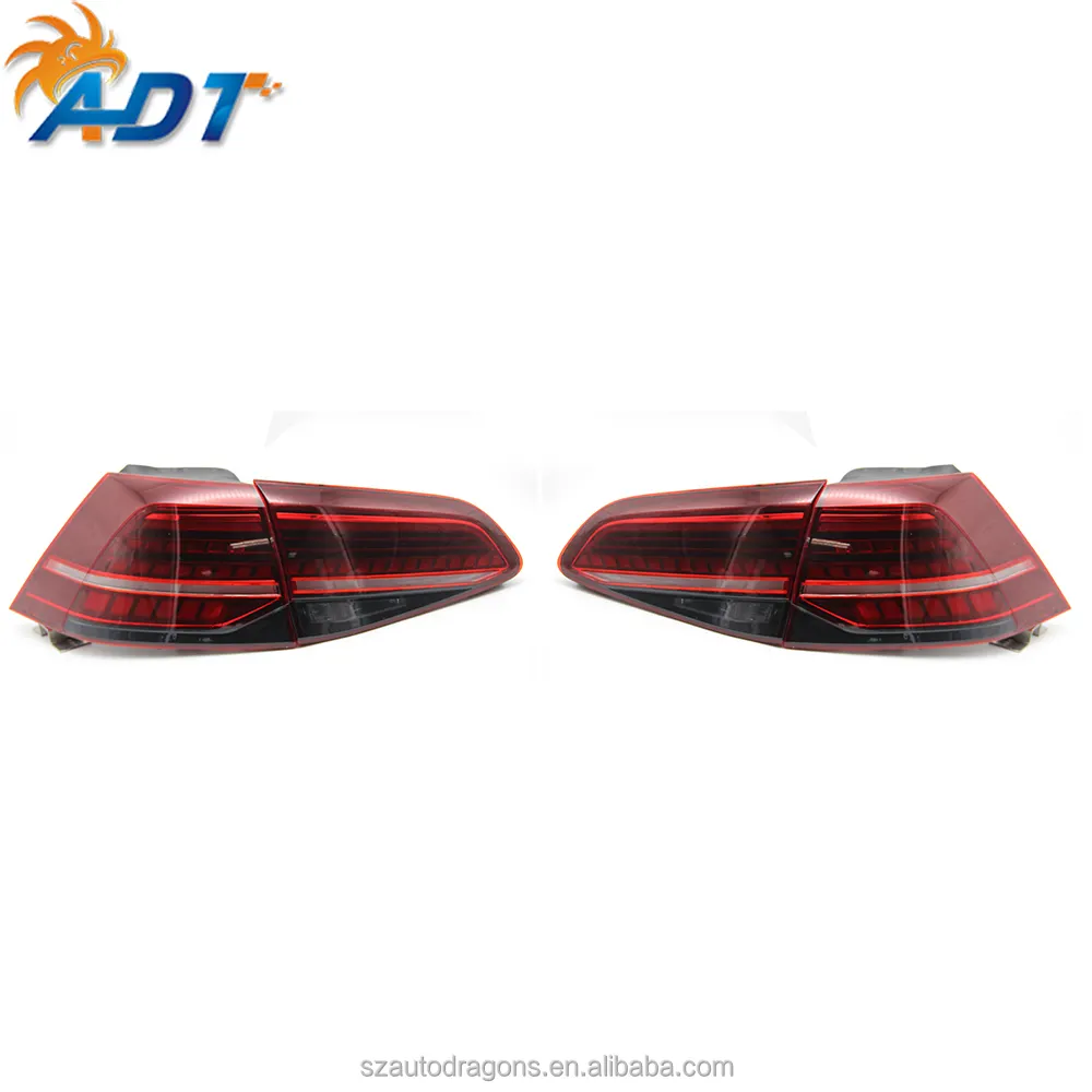 ADT New all in one Golf 7 LED Rear Lamp dynamic LED Streamer taillights Moving Signal Stop Lamp Car LED Tail Lamp for VW