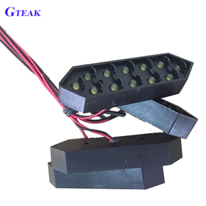 LED-Digit-Modul 7-Segment-LED-Anzeige 8-Zoll-gelbe Farbe