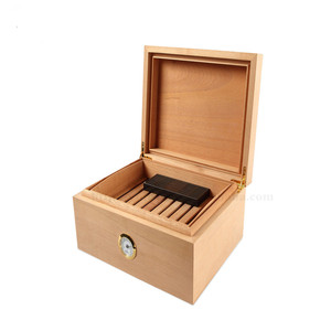 מותאם אישית מוצק סידר עץ הסיגר Humidor