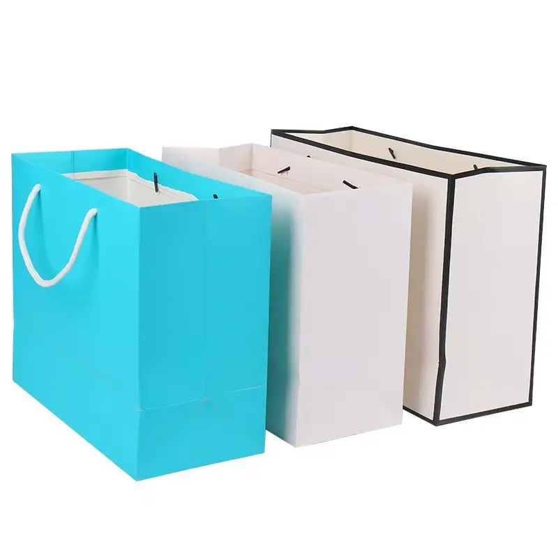 High qualität professionelle papier tasche benutzerdefinierte luxus einkaufen papier taschen