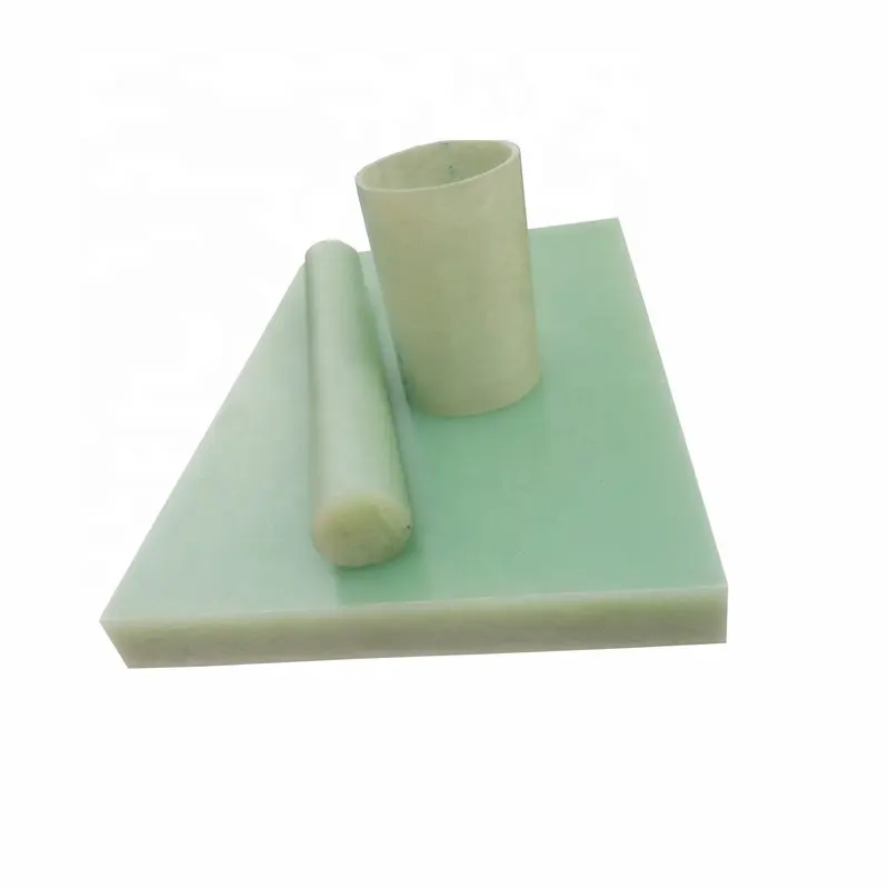 Placa de fibra de vidrio fr4/g10, placa de epoxi antiestática verde claro para uso en pcb