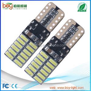 Горячая Программа 24 smd t10 электрические Автомобильные светодиодные лампы компании ищут дистрибьюторов - Product Image 4