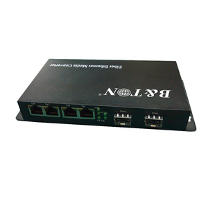 BTON 2 SFPポートMedia Converter + 2 RJ45 / 4 RJ45 / 8 RJ45 Port - Product Image 2