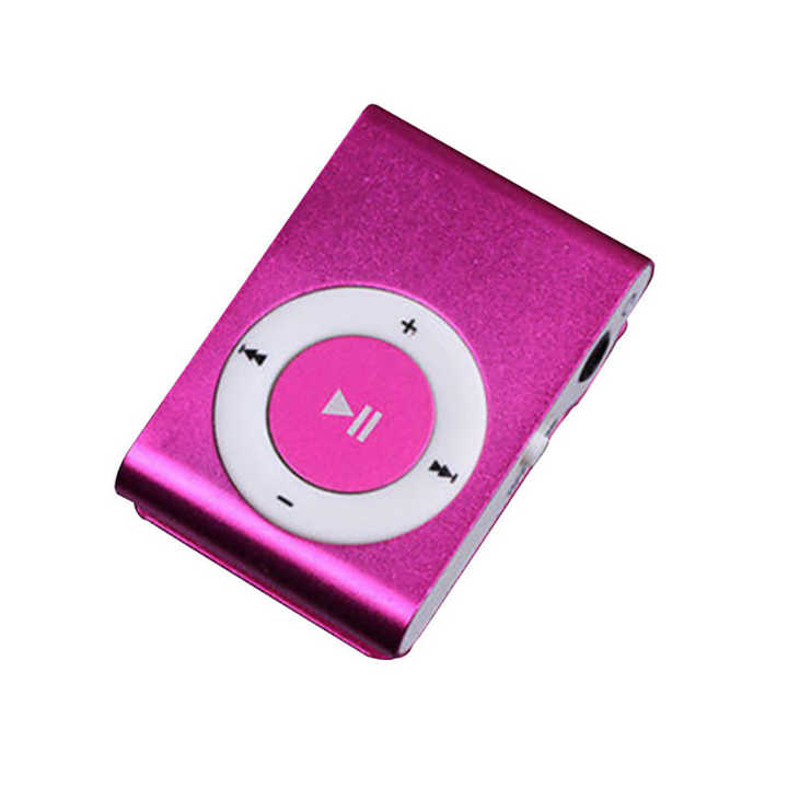 批发 MP3 播放器迷你运动便携式金属夹子音乐 Usb Mp3 播放器