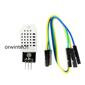 DHT22 AM2302デジタル温度湿度センサーモジュールボードPCBケーブル付き (SHT11 SHT15を交換) - Product Image 1