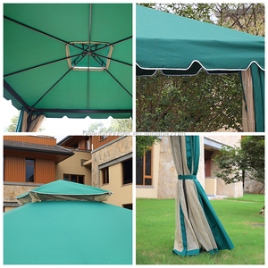 สวนกลางแจ้ง Gazebo อลูมิเนียม Gazebo เต็นท์4x4 - Product Image 5
