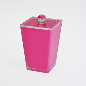 מודרני עיצוב כיכר חרוטי בצורת אקריליק Dispenser סבון