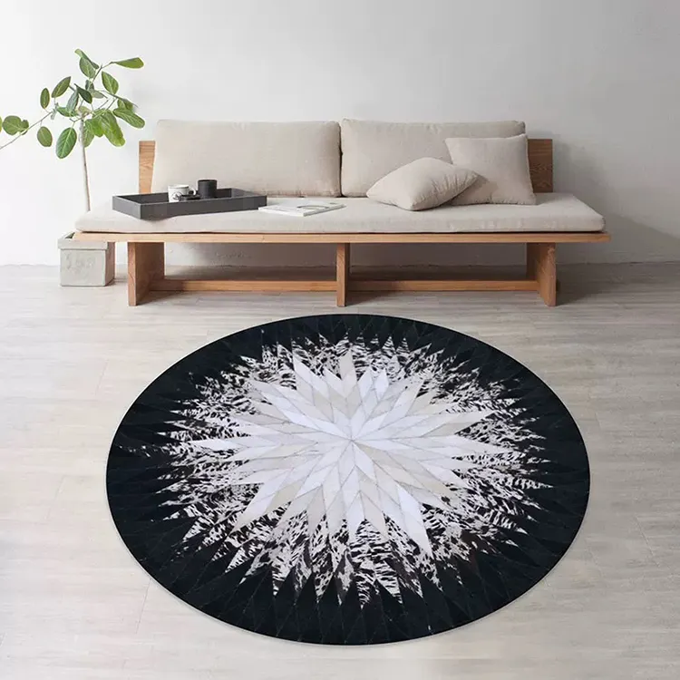 चिथड़े cowhide आसनों प्राचीन cowhide के प्राकृतिक गाय छुपाएं कालीन tapis