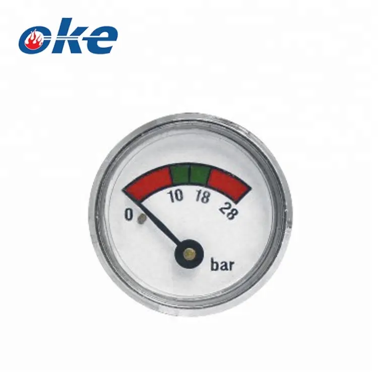 Okefire Miniatuur Brandblusser Bourdonbuis Manometer