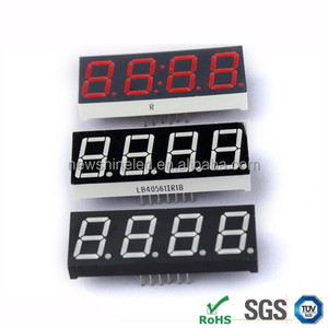 Werkseitig Top FND 7-Segment-LED-Anzeige 0,56 Zoll 4-stellige Sieben-Segment-Anzeige 0,56 "Numerische LED 7-Segment-Anzeige Digital karte