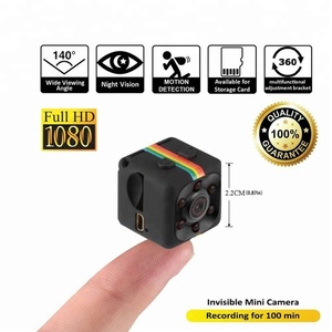 SQ11 Câmera Visão Noturna HD 1080P Drone FPV DVR Filmadora Pequena Portátil 3.6mm FOV140 Sports DV Gravador de Vídeo Digital