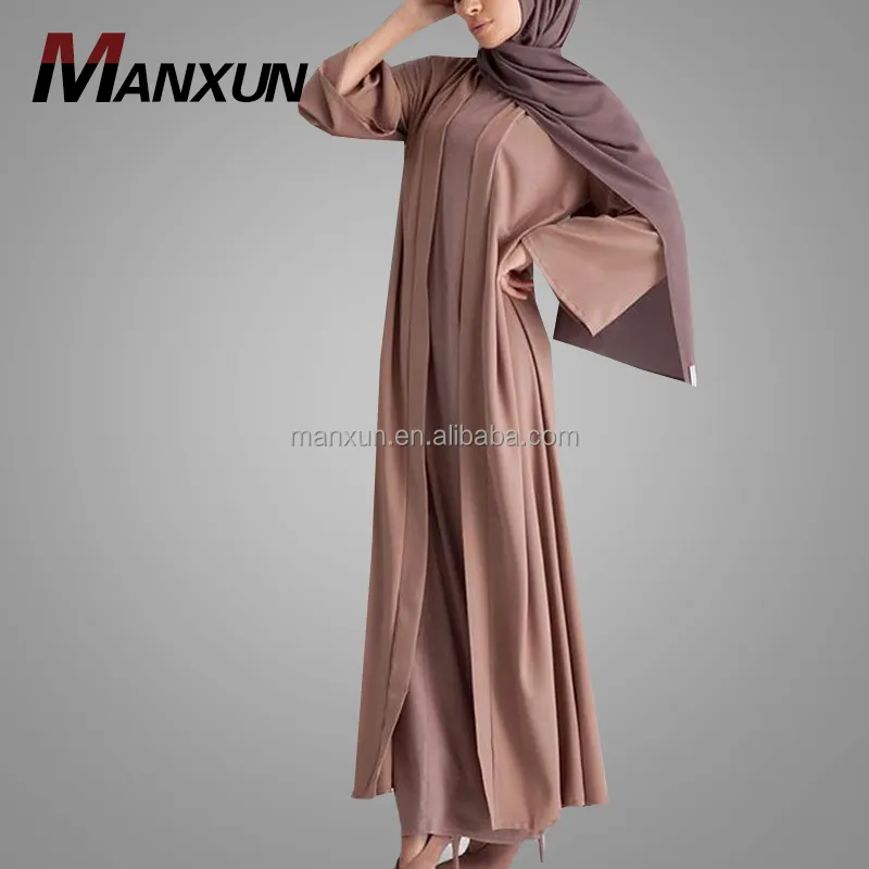 Dubai Abaya Modesto Mulheres Muçulmanas Kaftan Abaya Adulto Age Group Maxi Vestido Atacado Vestuário Islâmico