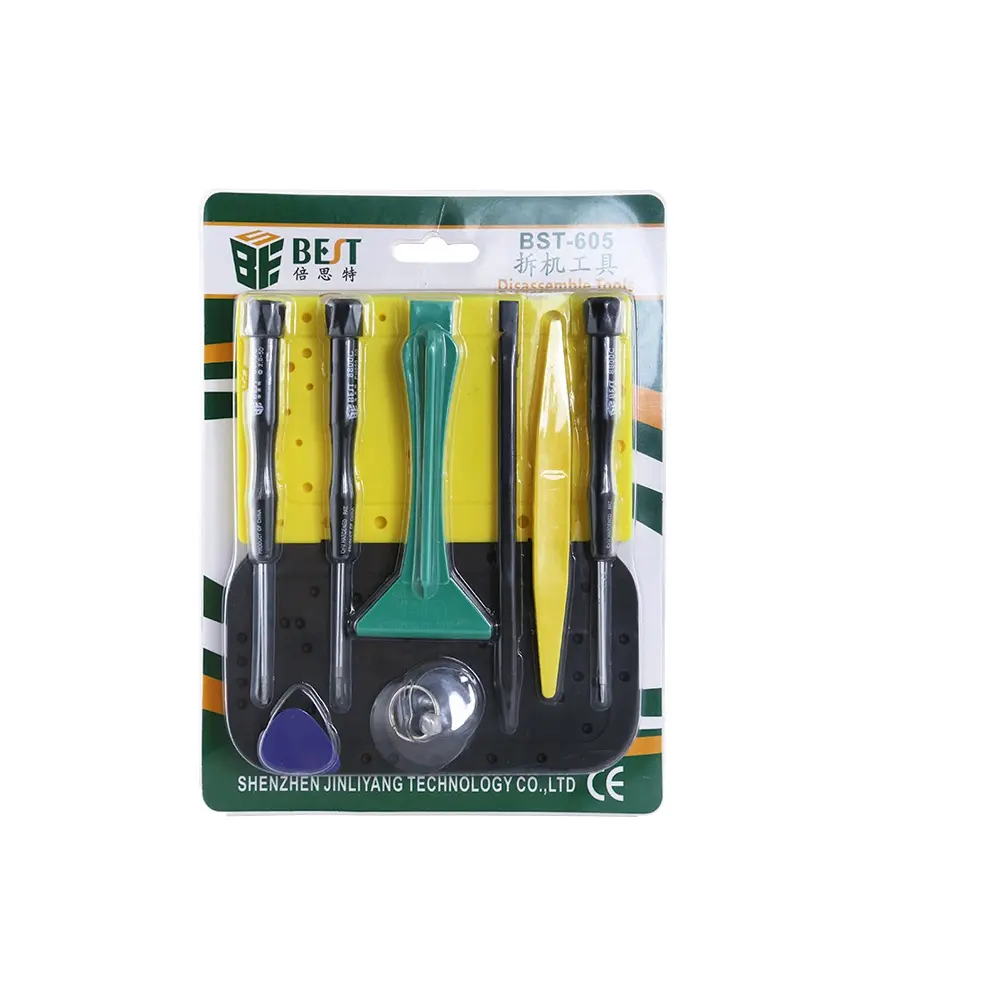 BST-605 Repair Kit Open Tools For Laptop iPhone 3G 3GS iPad 4G 4S 5G 5S LCD Battery Back Cover Plastic Safe Open Tools