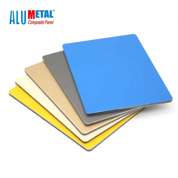 4mm/3mm PVDF Alumetal Aluminum Composite Panels /ACM/ACP Sheet