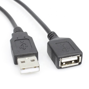 Pure Copper <strong>Custom</strong> <strong>USB</strong> <strong>2</strong>.<strong>0</strong> Male to Female Extension Cable for Computer Scanner Camera Barcode Scanner Data Transfer Charging