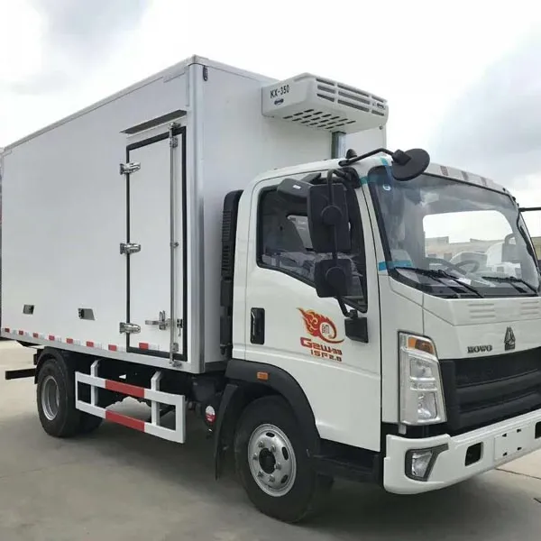 Refrigerated Truck Body Cooling Van for Sale with Truck Cold Box