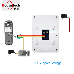 Hotsale 4 Wired Small Door Bell Doorbell , Smart Home <strong>Mini</strong> 4.3&quot; TFT Color Monitor <strong>Intercom</strong> <strong>System</strong> Electronic Doorbell - Product Image 6