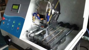 KASON Floor Type <strong>Manual</strong> Handling Metallographic Sample Cutting Machine