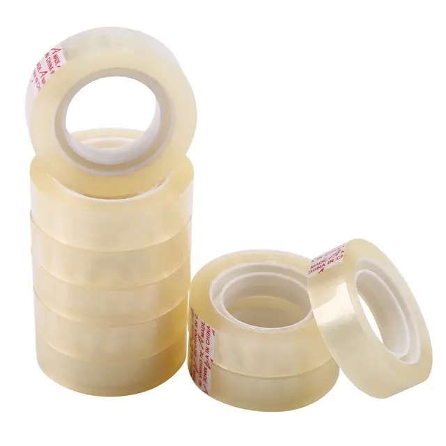 Popular super clear bopp packing tape, crystal clear sealing tape stationery