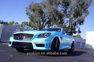 PP malzeme vücut kitleri için Mercedes benz SLK sınıfı R172 yükseltme AMG gövde kiti 11-14 - Product Image 4