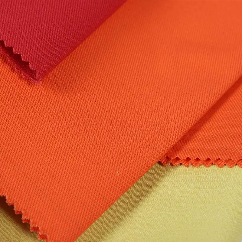 EN11611/11612/NFPA 2112 100% cotton fire retardant fabric safety work wear fireproof fabric