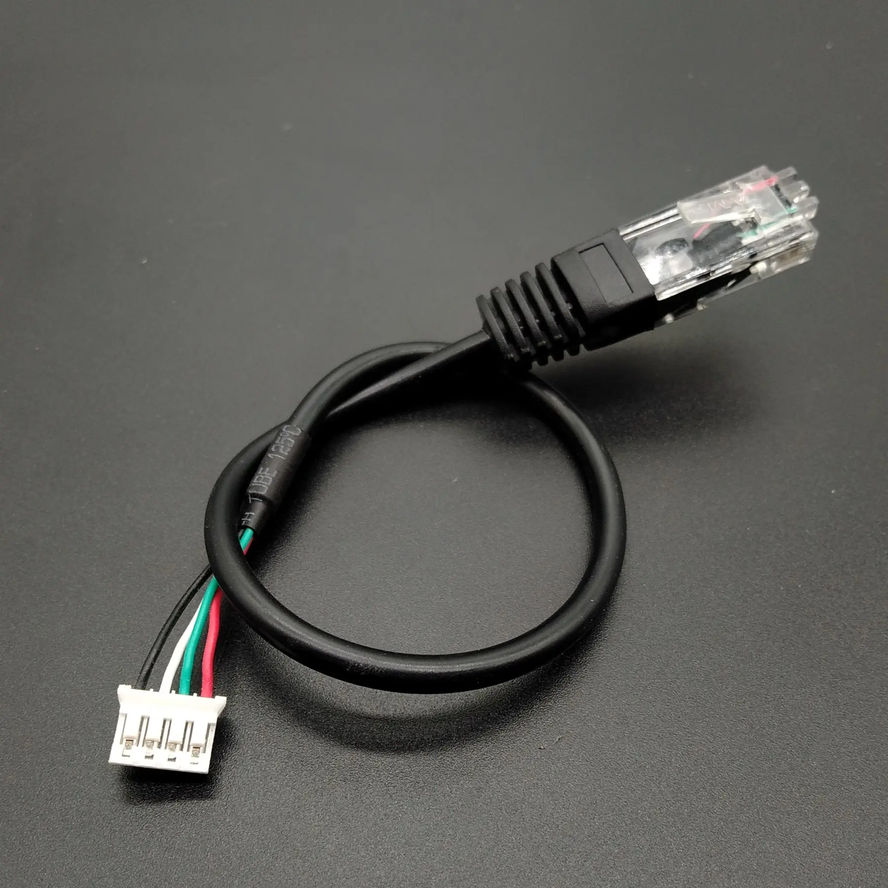 Customized and standardized RJ45 LAN to JST Molex data cables