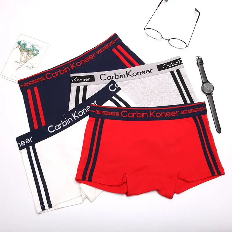 PATON giyim üreticisi özel sportif tasarım rahat pamuk kız iç çamaşırı kadın boksör