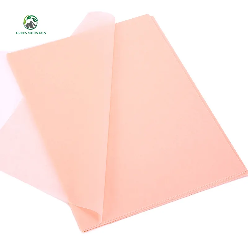 Großhandel Günstige preis China tissue papier lieferant offsetdruck reine farbe rosa bule seidenpapier papier