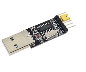 CH340โมดูล/usb To TTL CH340G อัพเกรดดาวน์โหลดแผ่นแปรงลวดขนาดเล็ก STC ไมโครคอนโทรลเลอร์บอร์ด USB เป็นอนุกรม - Product Image 5