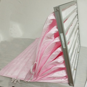 民用清洁袋式过滤器合成纤维<span class=keywords><strong>24x24x4</strong></span>英寸安装出风口系统