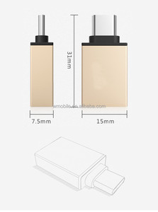 USB 3.1型C公到USB 3.0母转换器适配器OTG功能的Macbook - Product Image 5