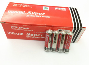 炭素電池1.5V R6PサイズAA水銀フリー亜鉛 - Product Image 4