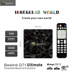 Beelink GT1 Ultimate DDR4 3GB/32GB Box Android 7.1TV Box Amlogic S912 Octa Core 4K 60fps Hỗ Trợ WIFI Kép 1000M LAN - Product Image 5