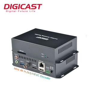 IPTV decodificador Mini 4K H.265/HEVC de vídeo Digital decodificador codificador fuerte MPEG4 1080P Vídeo IP decodificador codificador - Product Image 5