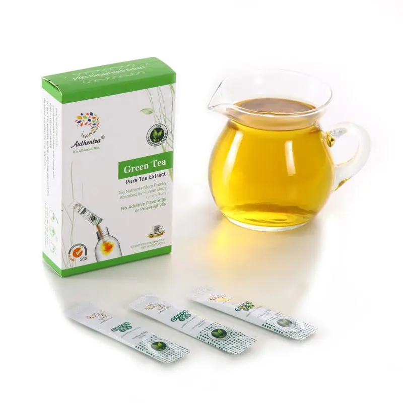 Nuovo arrivo matcha tè verde in polvere aggiornamento premium istante tè verde di cristallo