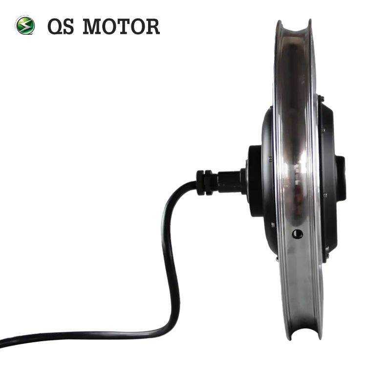 QS Motor 20inch single shaft 205 1500W 45H V1 in wheel hub motor for adult bicycle