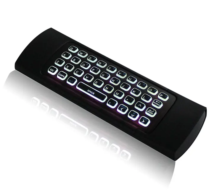 MX3 PRO rétroéclairé souris d'air 2.4g Souris Sans Fil 7 couleurs rétro-éclairage MX3 pro clavier MX3 à distance