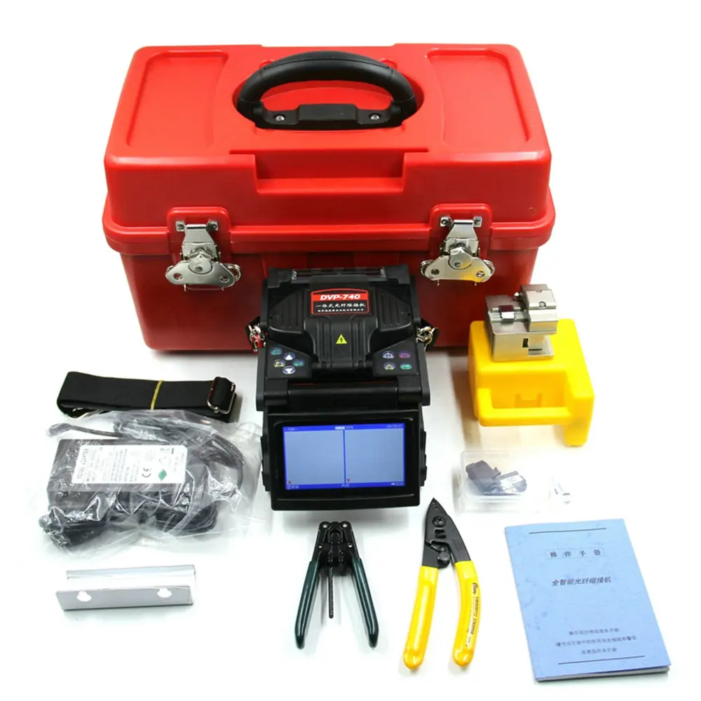 Ftth Fiber Kabel Tool Apparaat Dvp 740 750 760 Fusion Splicing Machine Optische Fusion Splicer Dvp 740 Fusion Splicer Machine