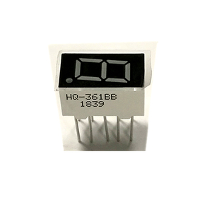 0,56 Zoll 1-stellig hoch hell gelblich grün emittierend 7-Segment-LED-Ziffernanzeige mit hoher Qualität - Product Image 2