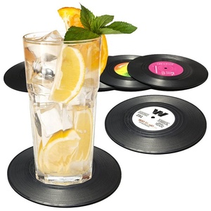 Vinil kayıt bardak vinil Coaster