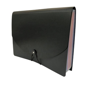 Carpeta de archivos de negocios de plástico con soporte multicolor de gran capacidad caja con cubierta - Product Image 2