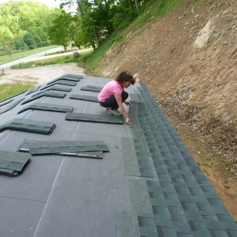 적층 유리 섬유 아스팔트 차원 루핑 지붕