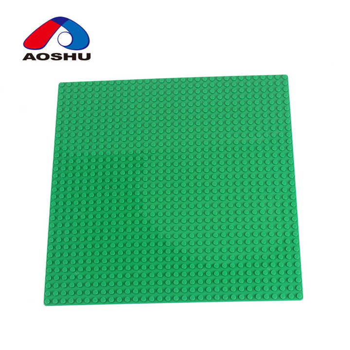 Popular Plastic Intelligence Diy Building Brick Toy Baseplate Block