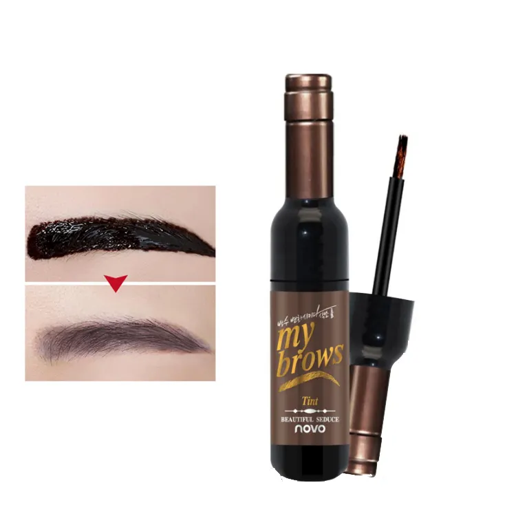 NOVO化粧品New Style Tattoo Eyebrow Gel SuperためLasting 72h Waterproof Natural sobrancelhas Eyebrow Peel Off Tint