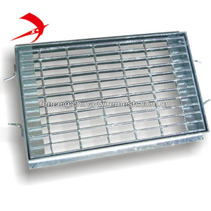 XBY有竞争力的价格地板排水坑盖镀锌钢格栅槽沟格栅 - Product Image 6