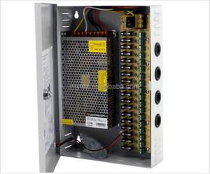 ארה"ב 18 ערוץ מצלמה 20Amp CCTV DVR אספקת חשמל מתג תיבת עבור טלוויזיה במעגל סגור מצלמות אבטחה