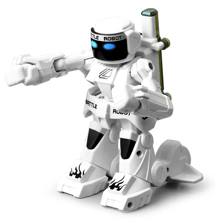 อัจฉริยะการต่อสู้มวยหุ่นยนต์2.4กรัมการควบคุมระยะไกลหุ่นยนต์ต่อสู้ของเล่น
