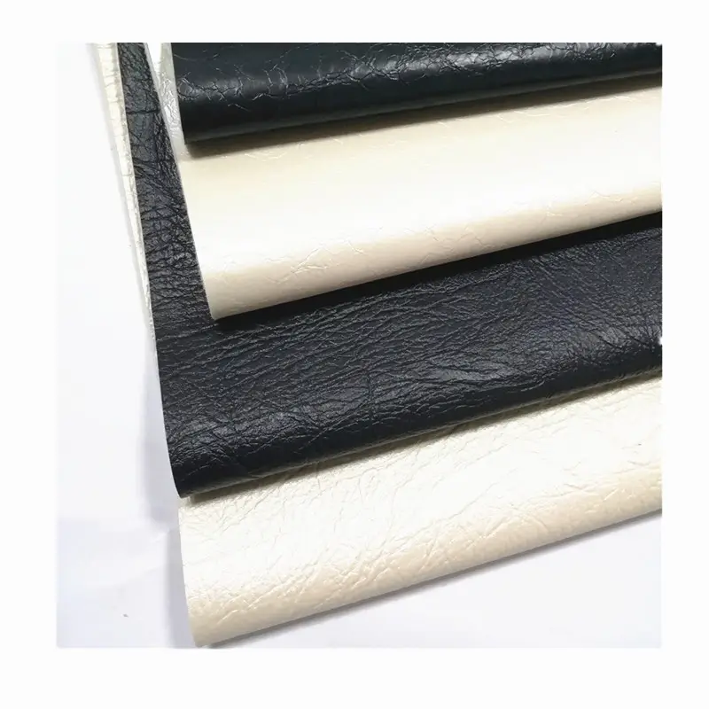 Oxigênio couro sintético anion rugas textura textura desgaste-resistência decorativo formaldeído livre couro pvc